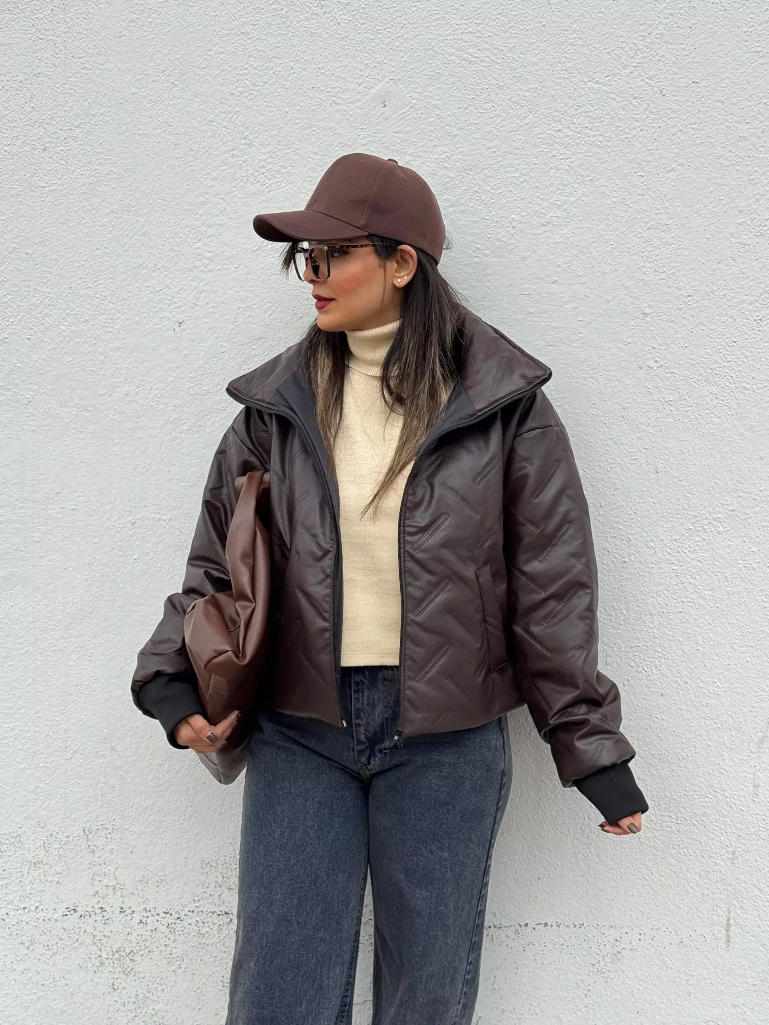 کاپشن چرم تیلور Teylor